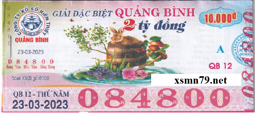 Ảnh vé số Quảng Bình chi tiết gần đây