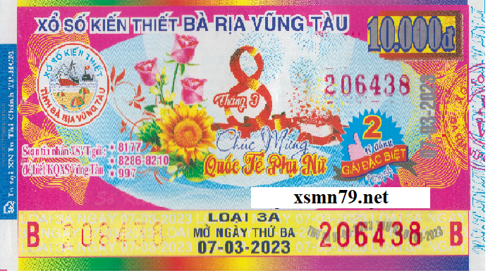 Ảnh chi tiết vé số Xổ Số Vũng Tàu